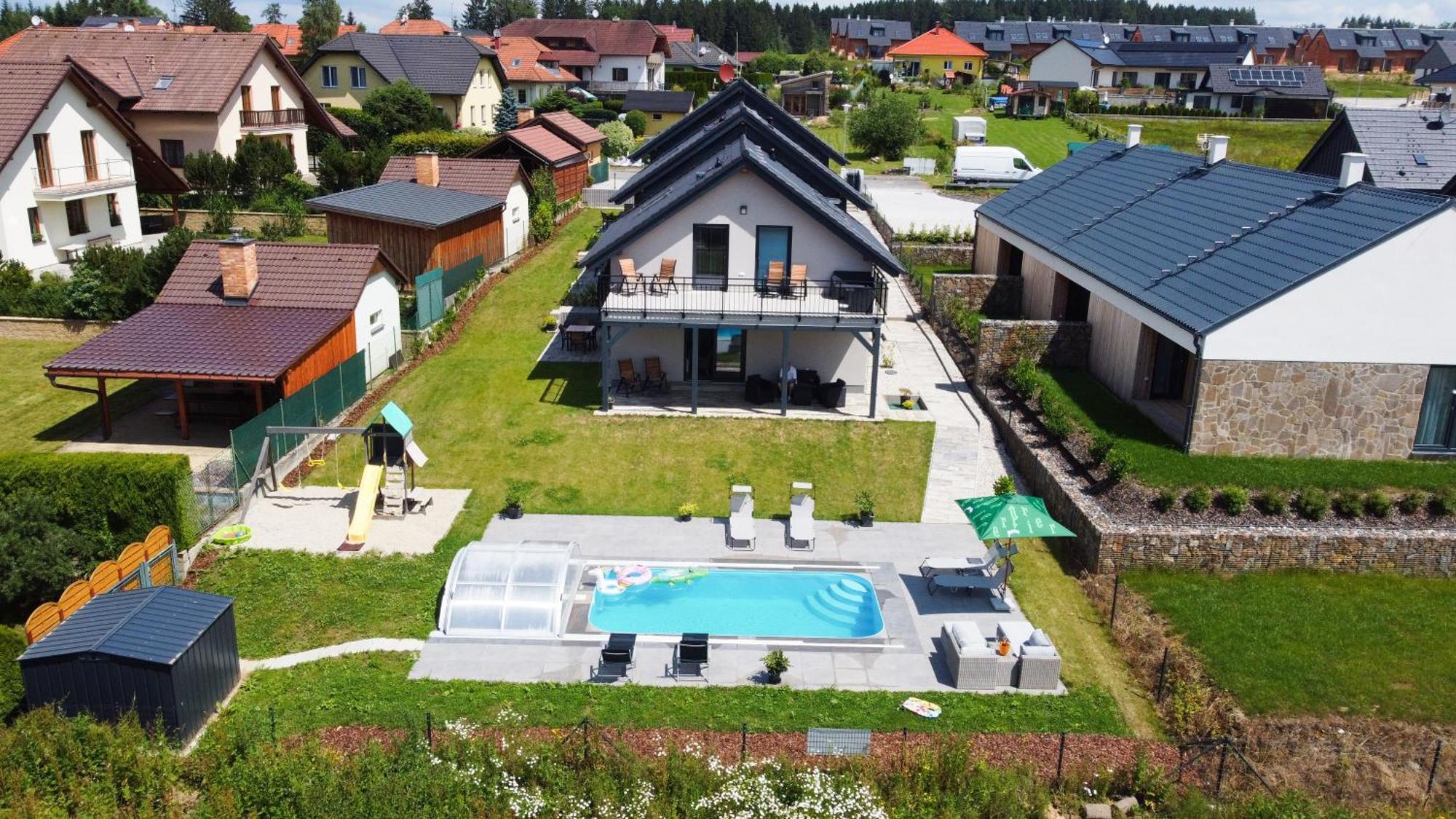Apartmanove Domy Lipno 1 Frymburk Exterior foto